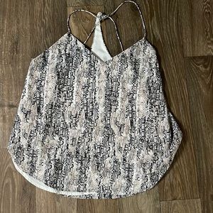 Snake Skin Women Tank Top